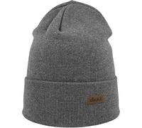 Eisglut Kinder Toni Cotton Kids Mütze, grau Mel, S 55-56cm