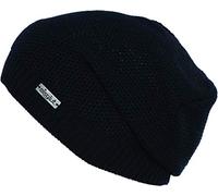 Eisglut Strick-Beanie Zina mit Fleece-Innenband Schwarz Einheitsgröße