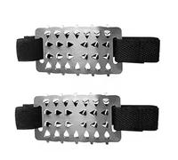 Eisgriffe für Schuhe,26 Spikes Griffhilfen Für Wanderstiefel Traktion | 2 Stück als Eisgriffe,Für Wandern Outdoor Arbeit Winterpendeln Gehen Angeln Klettern Bergsteigen