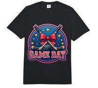 Eishockey Game Day Mädchen Damen Schleife Team Fan Mama Mutter Mama Comfort Colors Adult Heavyweight T-Shirt