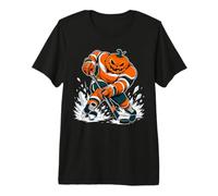 Eishockey Kür esicht Halloween Kostüm Herren Jungen Kinder Premium T-Shirt