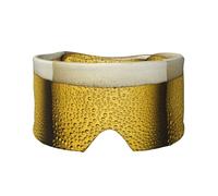 Eiskaltes Bier-Design, Vollständige Augenabdeckungen, lichtblockierende Augenmaske, Schlafaugen- und Ohrenschützer