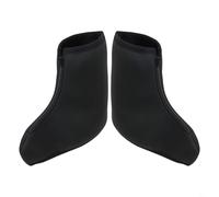 Eislauf Schuhüberzieher Größe M 12x23x25cm Schwarz | Neopren Material, warmes Fleece-Futter, hält Füße gemütlich, innen und außen nutzbar, hohe Dehnbarkeit(L)