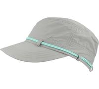 Eisley Damen Cap Kilauea, UPF50+, Cooldry-Innenband, atmungsaktiv, Kordelzug, Silber, Einheitsgröße