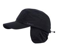 Eisley Baseball-Cap Bender mit Ohrenklappen und UV-Schutz 50+ L, Schwarz