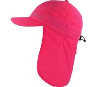 Eisley Unisex Kinder Kairo Kids Cap Mit UPF50+ Atmungsaktiv & Schnell Trocknend Nackenschutz Kordelzug, Rosa, XS EU