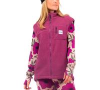 Eivy - ärmelloses Fleece aus Sherpa - Lumberjackie Sherpa Vest Pinkgundy für Damen - Größe S - Rosa Rosa S