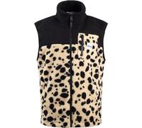 Eivy Damen Lumberjackie Sherpa Vest Fleece Jacke, Cheetah, XXL EU