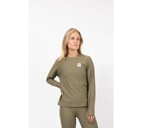 Eivy VERSA LOOSE FIT RIB TO Olive hochwertigen Damen-Baselayer - M / Olive