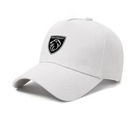 EIWXEFQT Auto Baseballkappe, für Peugeot 2008 206 207 3008 301 307 308 4008 Waschbare Baseball Cap Freizeit Cap Individuell verstellbar und leicht abwaschbar,S-B