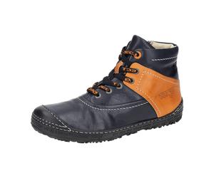 Eject Dass Stiefelette dunkelblau orange 20758 für Damen, blau, Größe 38 EU