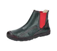 Eject Dass Stiefelette dunkelgrün rot 20756 - Größe 38