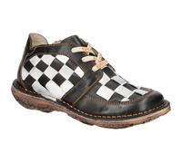 Eject DUNAS Damenschuhe - sportliche Schnür- Halbschuhe schwarz Freizeit NEU