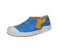 Eject Puzzle Schuhe blau gelb Herren Slipper 12361 - Größe 46