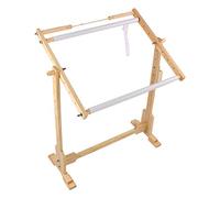 Ejoyous Kreuzstich Stickrahmen Ständer, 50cm Verstellbar, Holz, 9CT, für Stickerei und Handarbeit