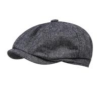 EKalgretrA Schiebermütze Herren-Zeitungsjungenmütze aus Baumwolle, Malermütze, Fahrermütze, Klassische Zeitungsjungenmütze, Newsboy-Schiebermütze(Gray)