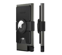 Ekster Aluminum AirTag Wallet | Smart Wallets for Men | Apple Air Tag Wallet with RFID Blocking Protective Layer | Slim & Minimalist Money Holder with Push Button for Quick Card Access (Graphite)