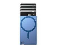 Ekster Cardholder Pro, Ultramarinblau/Ausflug, einfarbig (Getaway Solids), 0.37 inches, Kompakt, minimalistisch