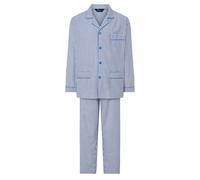 El Búho Nocturno Schlafanzug Herren Lang Popeline Mischung - Zweiteiliger Weihnachts Pyjama Set Men Zuhause Krankenhaus - Geschenk für Männer Große Größen S-5XL