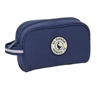 EL GANSO Jeans Kulturbeutel für Kinder mit Griff, Kulturbeutel für Kinder, einfache Reinigung, bequem und vielseitig, Qualität und Widerstandsfähigkeit, 24 x 10 x 15 cm