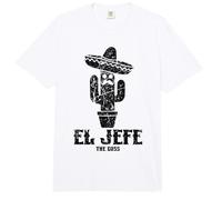 EL Jefe The Boss im spanischen lustigen mexikanischen Zitat Comfort Colors Adult Heavyweight T-Shirt