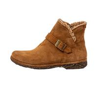 El Naturalista Stiefelette Veloursleder Toffee Warmfutter - 36