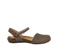 El Naturalista Damen geschlossene Sandalen Wakataua, Frauen Sandalen,Velours-Leder,Wasser-abweisend,wechsel-Fussbett,Zumaia,Plume,38 EU / 5 UK