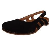 El Naturalista Damen Klassische Sandalen PANGLAO, Frauen Sandalen,Strandschuhe,Sandaletten,bequem,Sommerschuhe,offene Schuhe,Black,40 EU / 7 UK