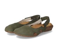 El Naturalista Damen Klassische Sandalen Wakataua, Frauen Sandalen,bequem,Sommerschuhe,Freizeitschuhe,offene Schuhe,KAKI,38 EU / 5 UK