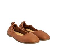 El Naturalista Ballerina Croche N5539 Braun Toffee Leder Mit Comfort-last & Herausnehmbare Innensohle für Damen - 39