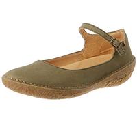 El Naturalista Damen N5720 Borago Riemchenballerinas Grün Kaki Kaki 40 EU