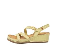 El Naturalista Damen N5855 PICUAL Durchgängies Plateau Sandalen mit Keilabsatz, Lime, 40 EU