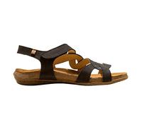 El Naturalista Damen Sandaletten Wakataua, Frauen Sandalen,Women's,Woman,Lady,Ladies,Sommerschuhe,Freizeitschuhe,offene,Schuhe,Black,38 EU / 5 UK