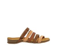 El Naturalista Damen Sling Ballerinas PANGLAO, Frauen Flats,Ausgehschuhe,Abendschuhe,Slip-ons,Slingback,Leder,Pumps,Multi Wood,42 EU / 8.5 UK