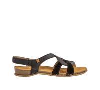 El Naturalista Damen Sling Ballerinas PANGLAO, Frauen Flats,Slingback,Leder,Ballerinen,Pumps,Halbschuhe,Sommerschuhe,Slipper,Black,41 EU / 7.5 UK