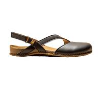 El Naturalista Damen Sling Ballerinas PANGLAO, Frauen Flats,Slip-ons,Slingback,Leder,Ballerinen,Pumps,Halbschuhe,Slipper,Black,36 EU / 3.5 UK