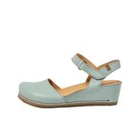 El Naturalista N5850 PICUAL, Schuhe Durchgängies Plateau Sandalen mit Keilabsatz, BLUE,