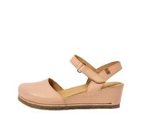 El Naturalista N5850 PICUAL, Schuhe Durchgängies Plateau Sandalen mit Keilabsatz, SALMON,