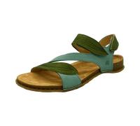 El Naturalista Panglao N5810S M Mint-Selva (Mint/Grün) - sportliche Sandale - Damenschuhe Sandalette / Sling, Grün, leder (pleasant) für Damen, grün, Größe 38 EU