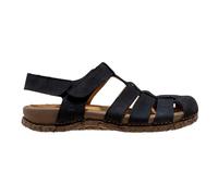 El Naturalista Unisex - Erwachsene Klassische Sandalen TABERNAS, Damen,Herren Sandalen,Strandschuhe,Sandaletten,bequem,Black,38 EU / 5 UK