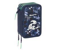 Safta El Niño Navy 12.5x19.5x5.5 Cm Triple Mäppchen