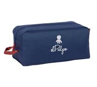 EL Octopus Schuhschrank, mittelgroß, multifunktional, für Sport, außerschulisch, Fußball, bequem und vielseitig, 34 x 18 x 15 cm, Marineblau, Mediano, Lässig