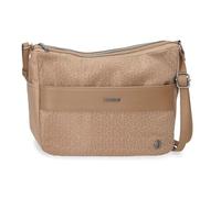 El Potro Luna Umhängetasche, Beige, 32 x 25 x 11 cm, Polyester mit Details aus Kunstleder von Joumma Bags, Beige, Talla única, Umhängetasche