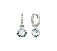 Elaine Firenze Damen Creolen 14ct. Weißgold 75036560E/3