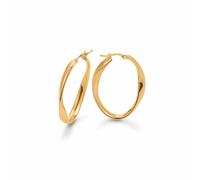 Elaine Firenze Damen Creolen Gelbgold 1031339E