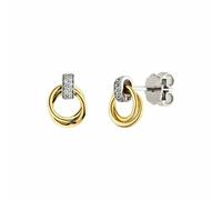 Elaine Firenze Ohrringe 14ct. Weiß/Gelbgold 75030050E/3