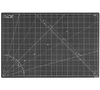 Elan Schneidematte A1 Schwarz, 5-lagige Schneidematte 60x90 Selbstheilend, Bastelunterlage Schnittfest A1, Cutting Mat 60x90, Large Craft Mat