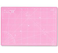 Elan Schneidematte A3 Rosa, 5-lagige Schneidematte 30x44 Selbstheilend, Bastelunterlage Schnittfest A3, Cutting Mat 30x44, Schneideunterlage Basteln