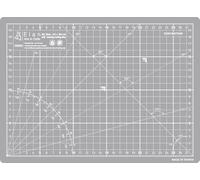 Elan Schneidematte A4 Grau, 5-lagige Schneidematte 22x30 Selbstheilend, Bastelunterlage Schnittfest A4, Cutting Mat 22x30, Schneideunterlage Basteln