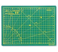 Elan Schneidematte A4 Grün, 5-lagige Schneidematte 22x30 Selbstheilend, Bastelunterlage Schnittfest A4, Cutting Mat 22x30, Schneideunterlage Basteln